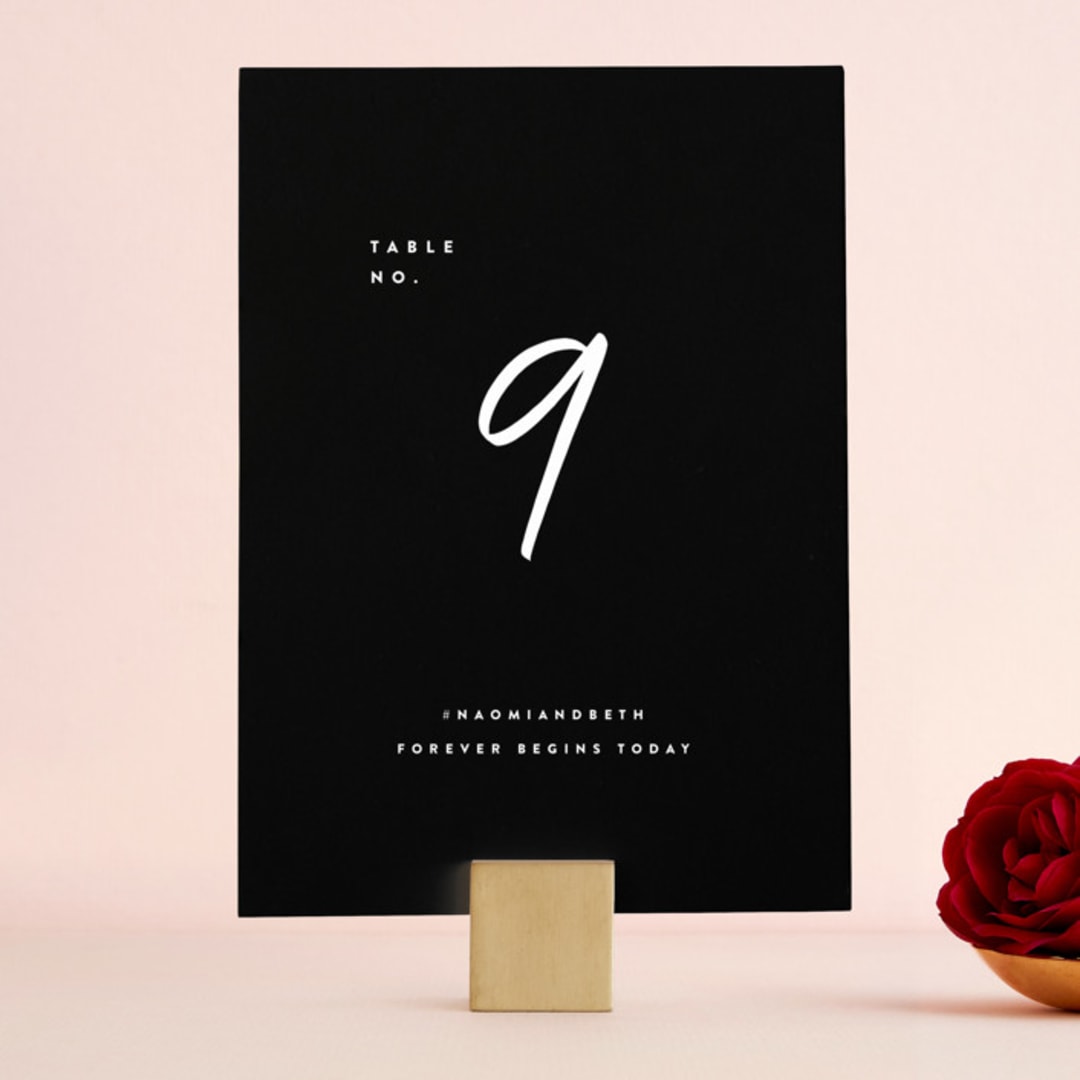 "Allure" - Table Numbers in Cloud by JoAnn Jinks - Front