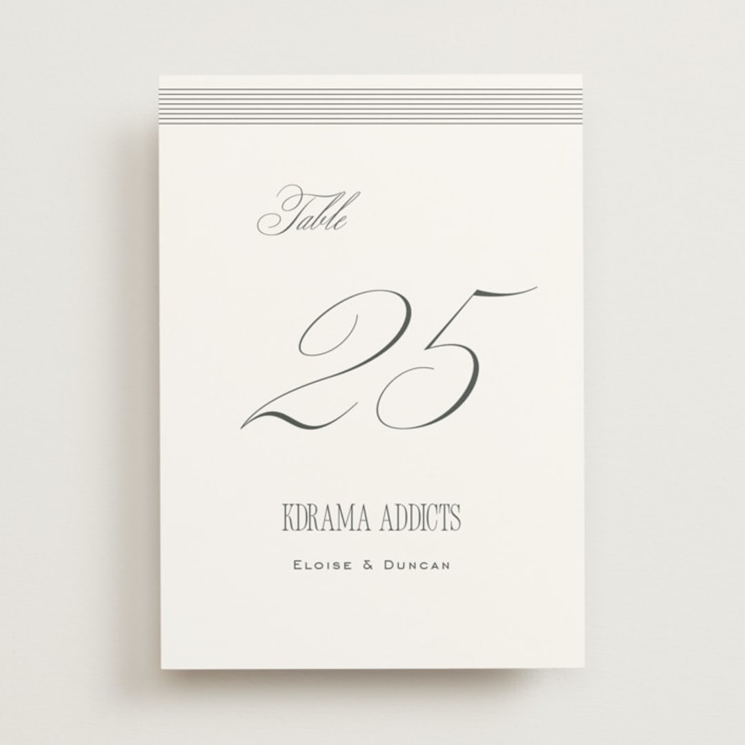 "ris al’amande" - Table Numbers in Sugar by chocomocacino - Front