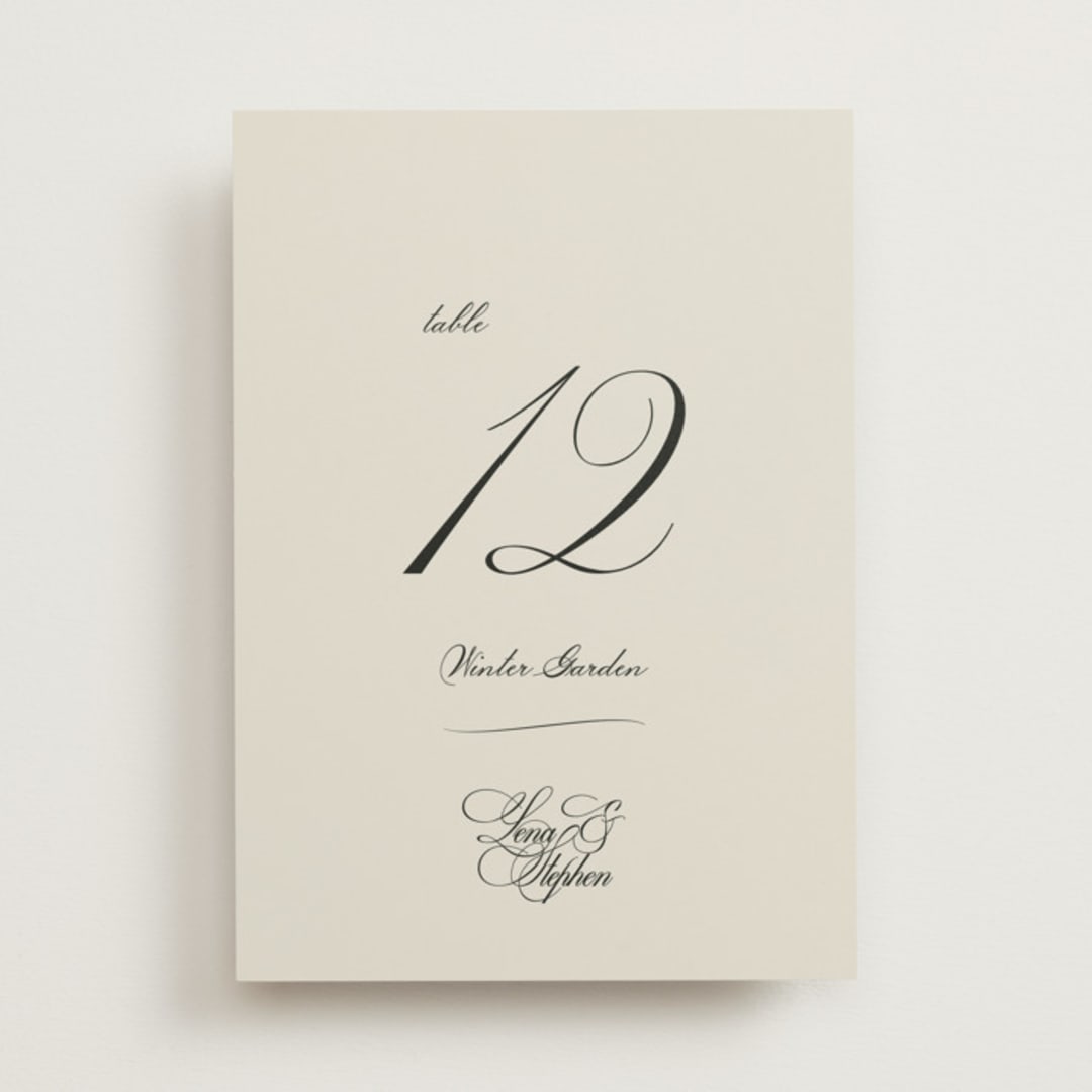 "Old Fashioned" - Table Numbers in Night by Ani Somi - Front