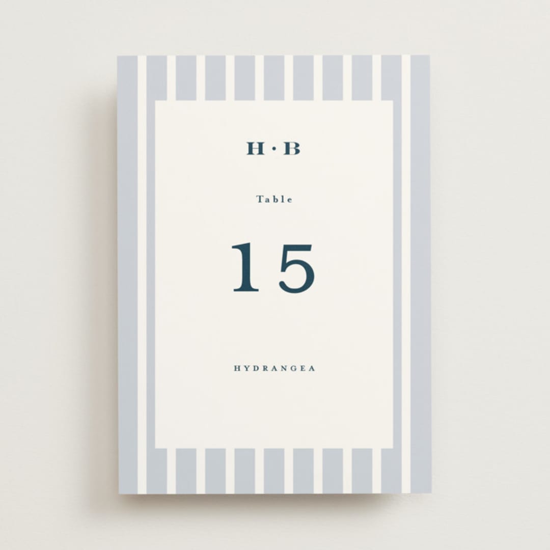 "melihrolo" - Table Numbers in Powder Blue by chocomocacino - Front
