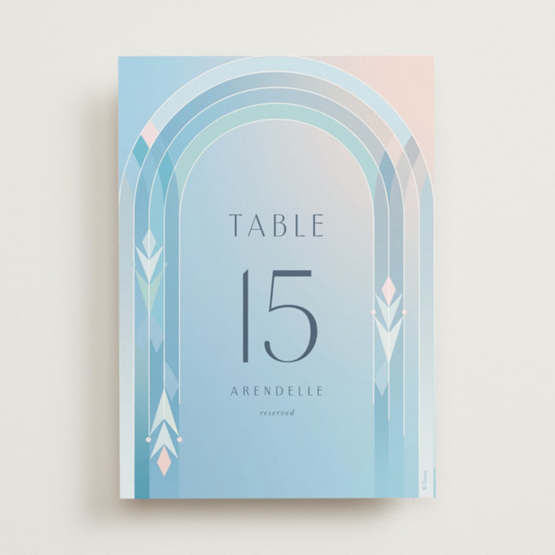 "Disney's Frozen True Love" - Table Numbers in Frozen by Lori Wemple - Front