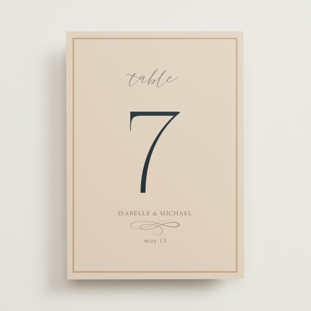 "Magnolias" - Table Numbers in Sky by Sabrin Deirani - Front