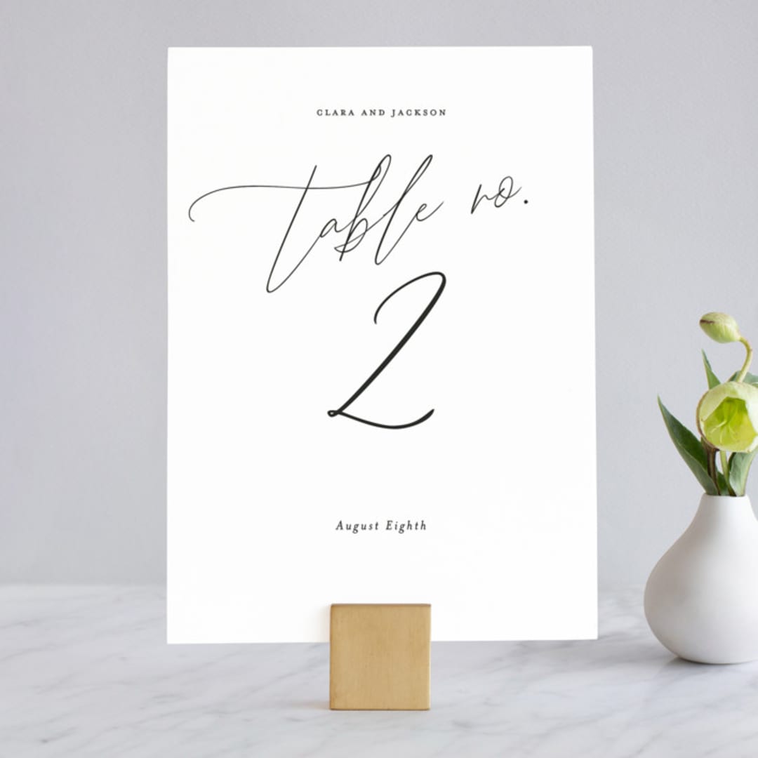 "Bare" - Table Numbers in Cloud by Kelly Nasuta - Front