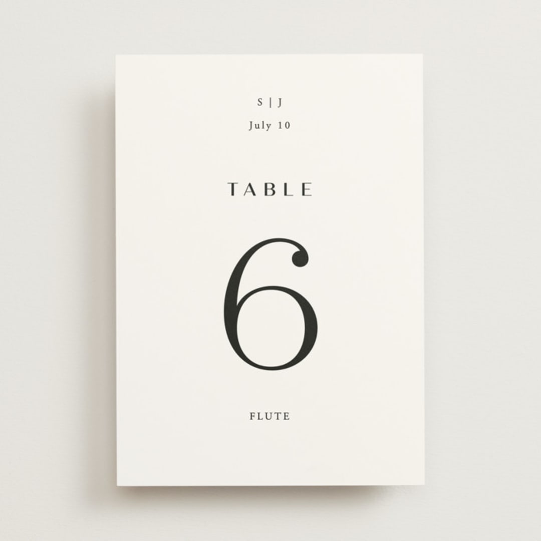 "Arguello" - Table Numbers in Diamond by Annie Shapiro - Front