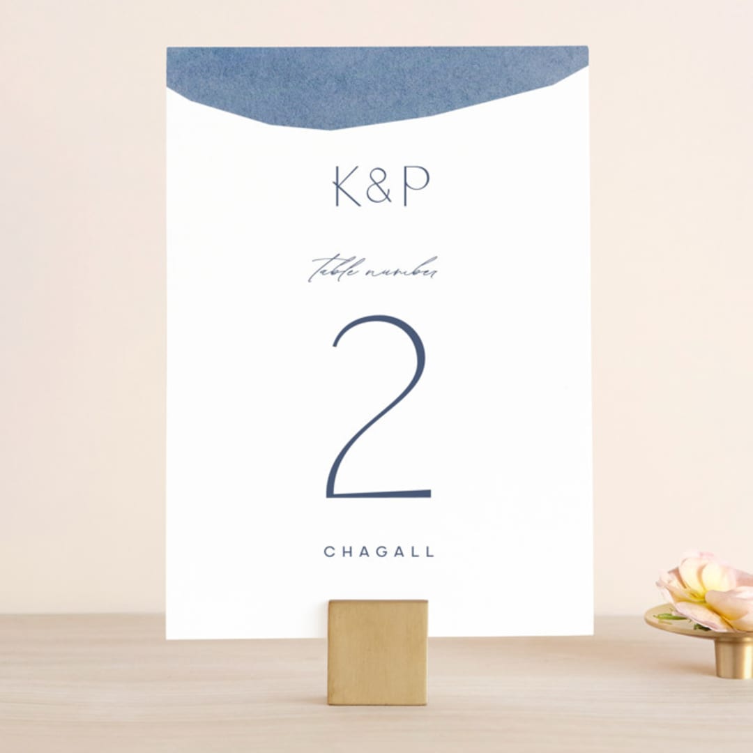"Alchemy" - Table Numbers in Deep Sea by Olivia Raufman - Front