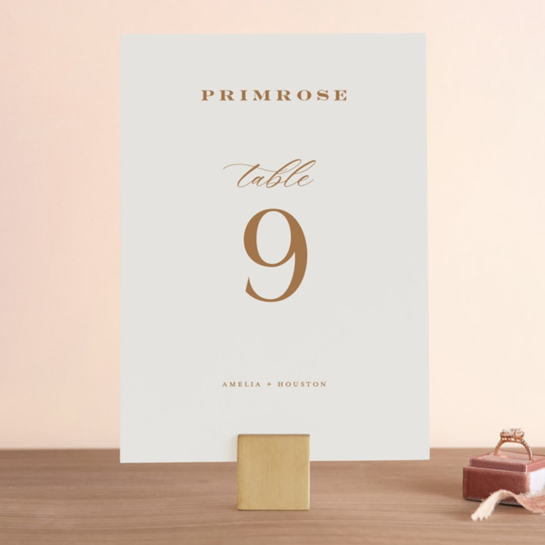 "Date Stamp" - Table Numbers in Wool by Jill Means - Front