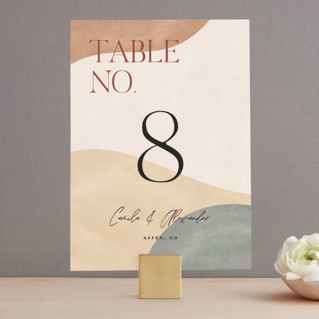 "Surface" - Table Numbers in West by Pixel and Hank - Front