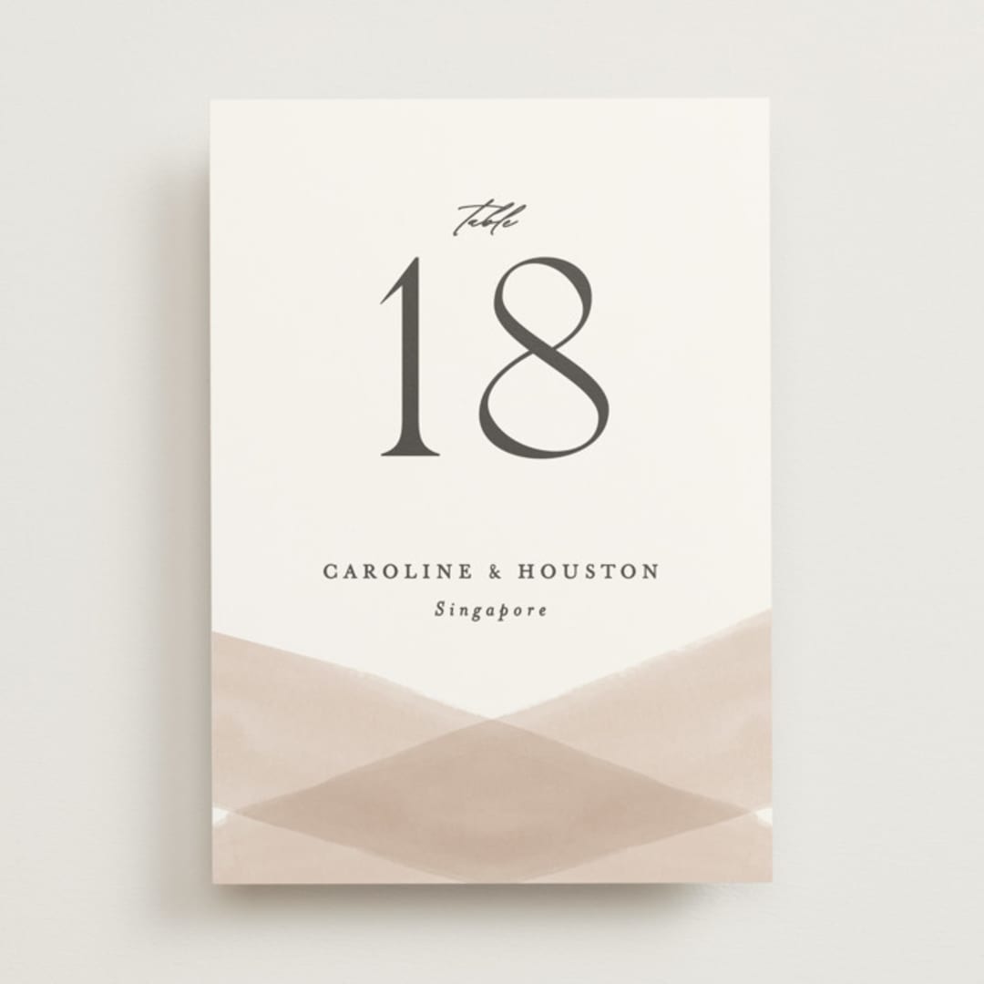 "Getaway" - Table Numbers in Snow by Erin L. Wilson - Front