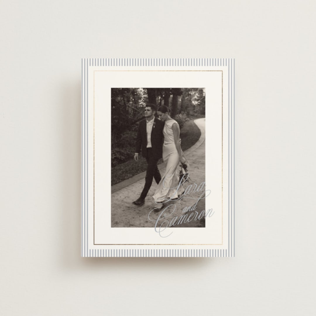 "Seashore" - Wedding Thank You Cards in Coast by Kelly Schmidt - Front