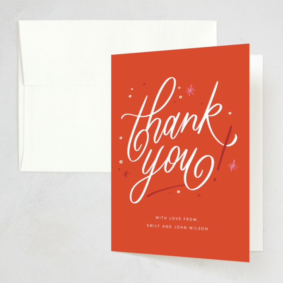 "A lot like Cocktails" - Party Thank You Cards in Peppermint by Stephanie Hawkes - Front