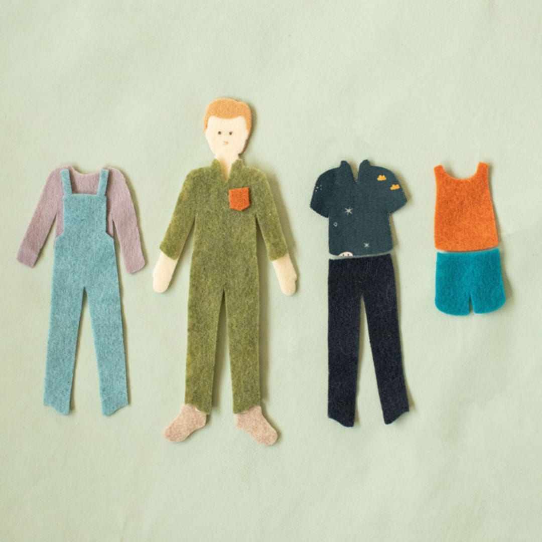 "Felt Doll Starter Set - Honey" - Toys in multicolor by Lowercase Toys