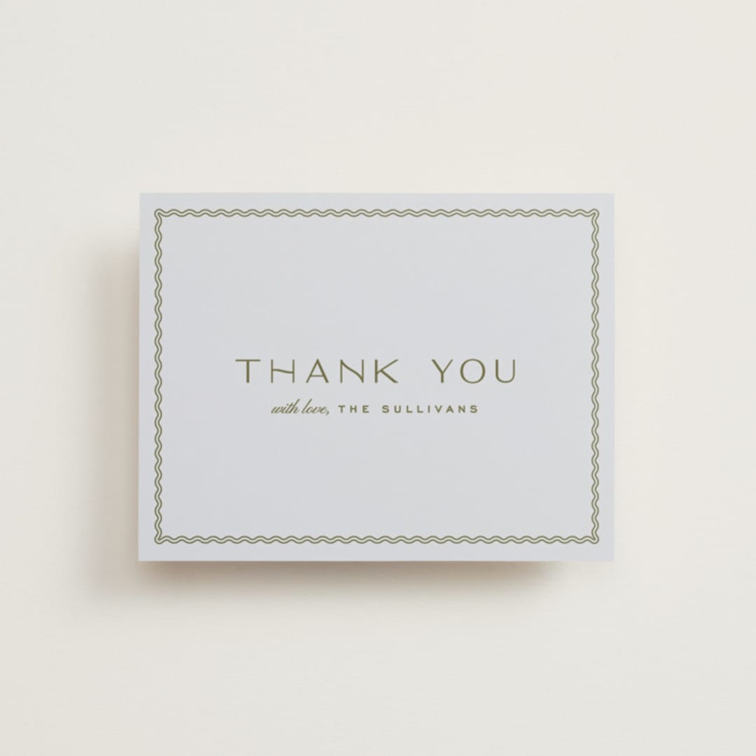 "callum" - Wedding Thank You Postcards in Lavender by Ellen Schlegelmilch - Front