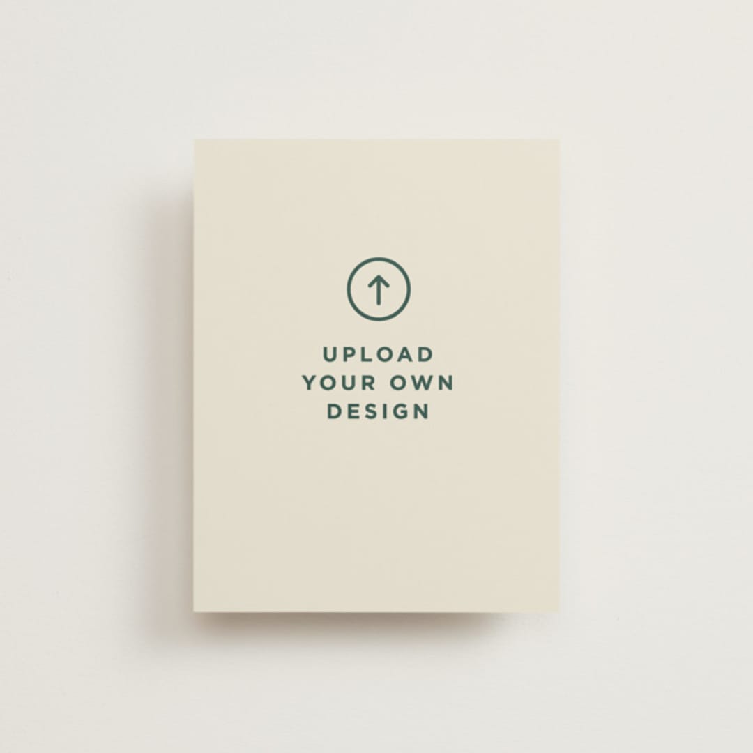 "Upload Your Own Design" - Wedding Thank You Postcards in A by Minted - Front