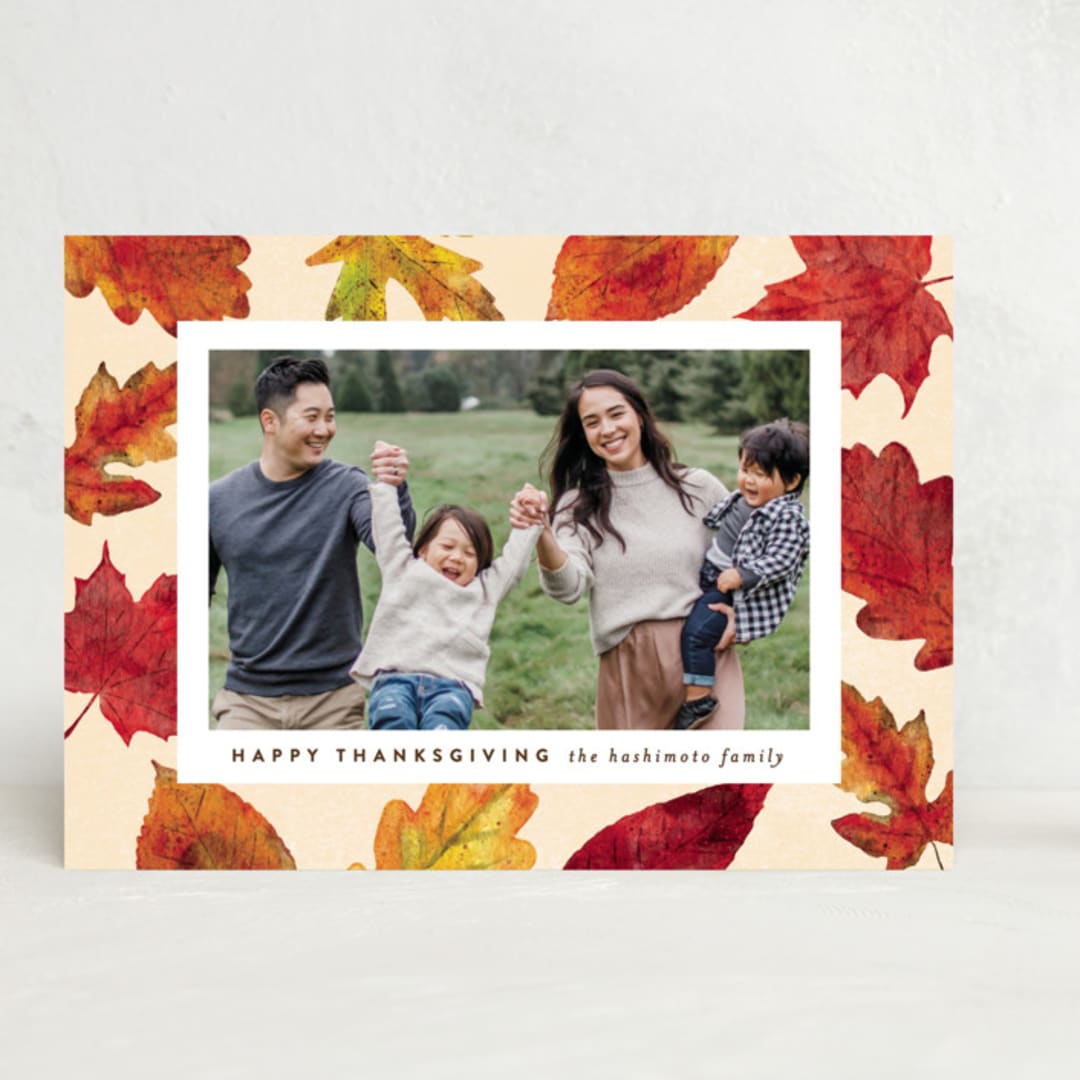 Thanksgiving Fall Leaves