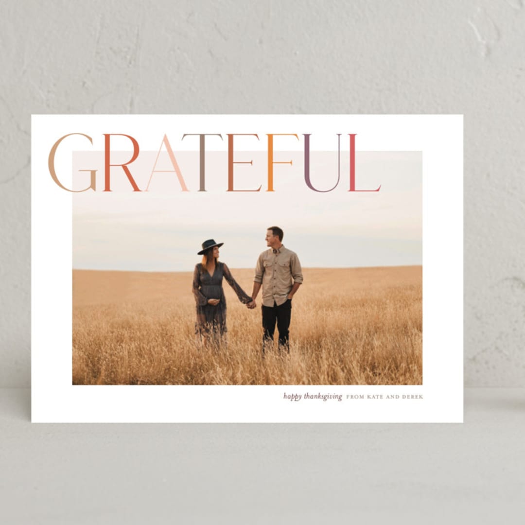 "colors of autumn" - Thanksgiving Cards in Harvest by Eric Clegg - Front