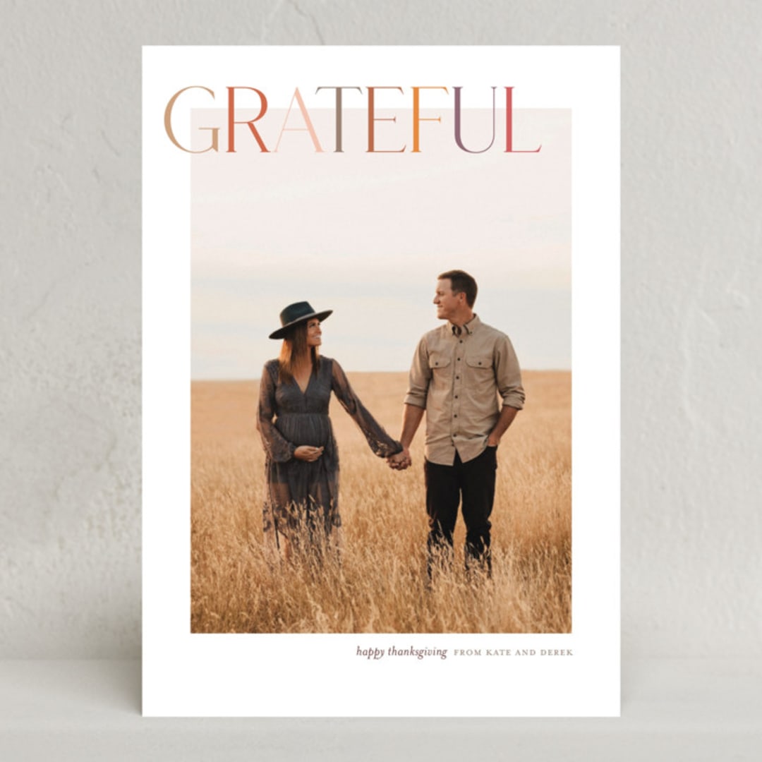 "colors of autumn" - Thanksgiving Cards in Harvest by Eric Clegg - Front
