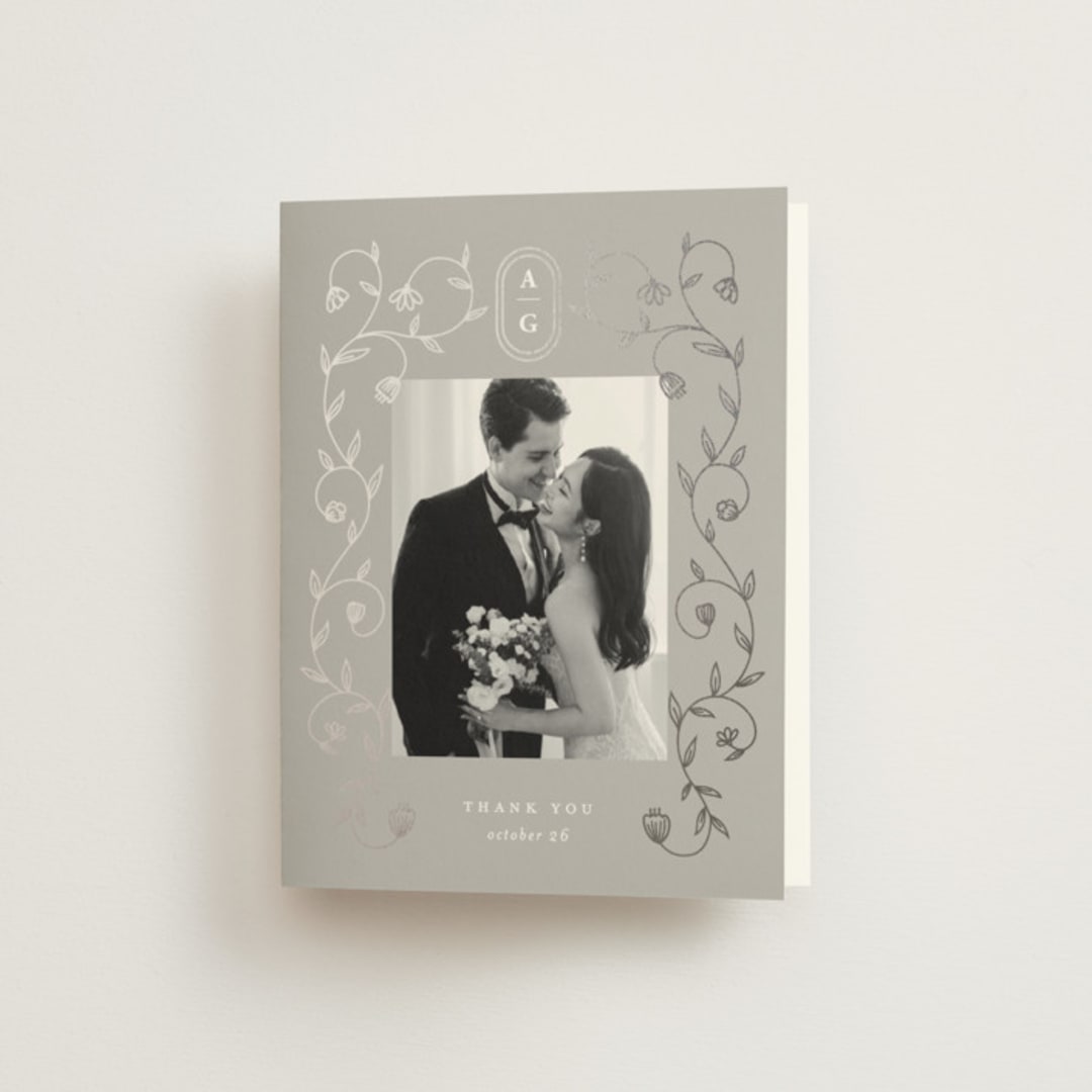 "cantuccini" - Wedding Thank You Cards in Moon by chocomocacino - Front