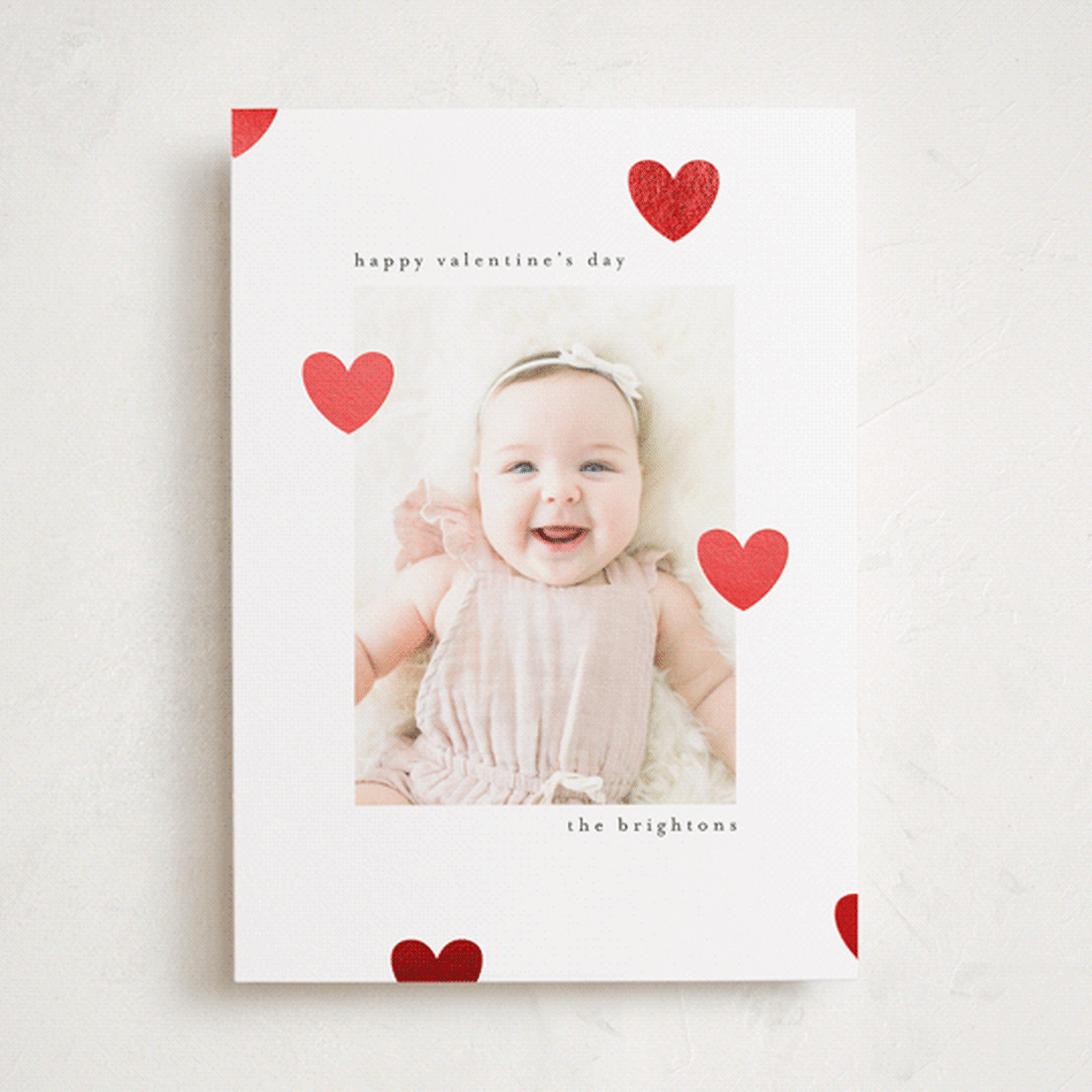 "Cute hearts" - Valentine's Day Cards in Rose by Iveta Angelova - Front
