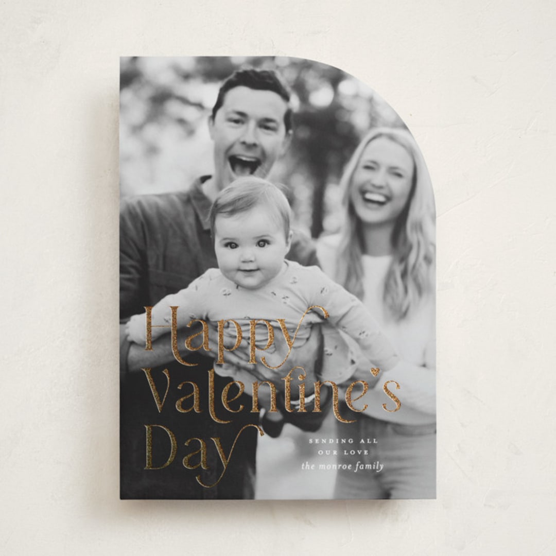 "Valentine Stack" - Valentine's Day Cards in Kisses by Pixel and Hank - Front