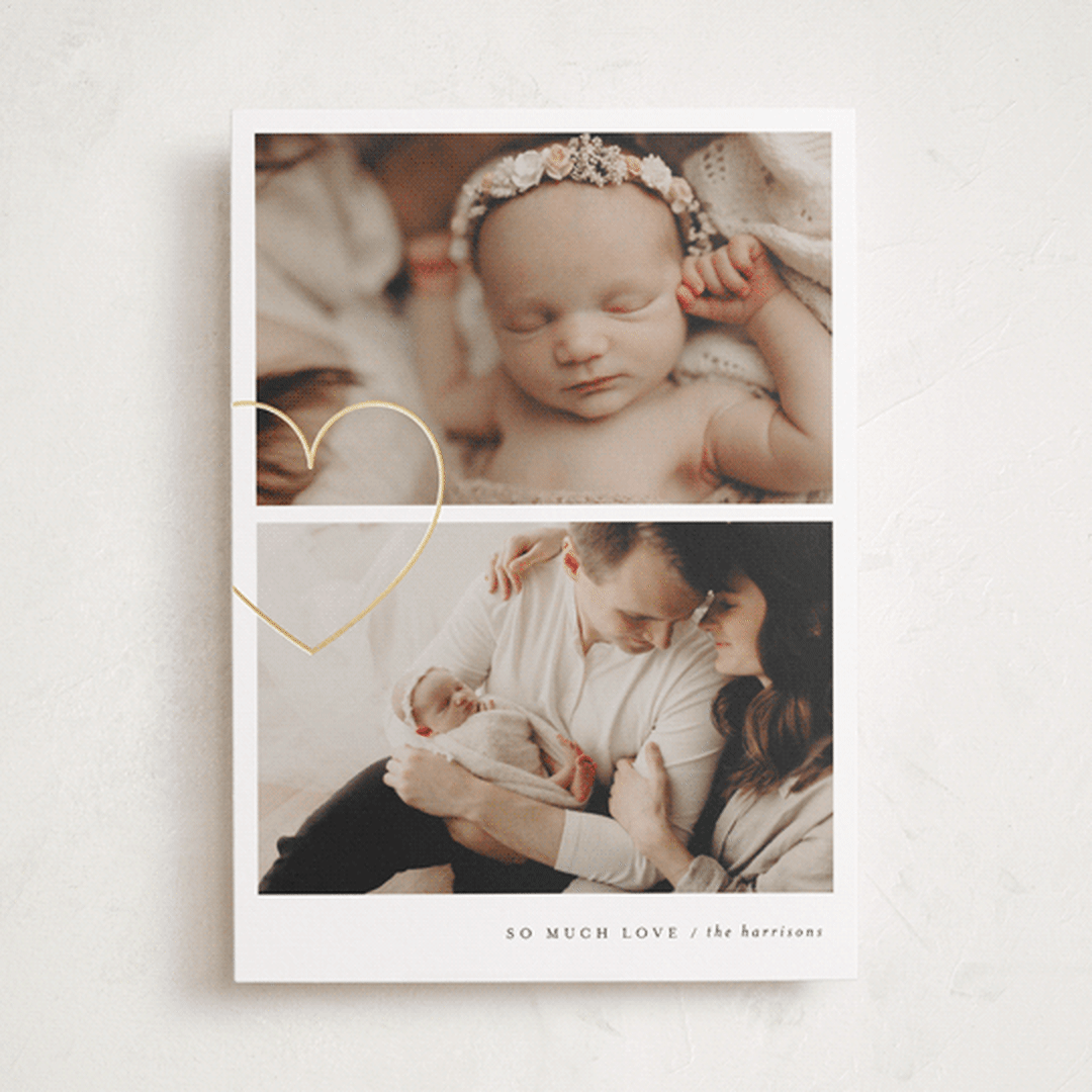 "Completeness" - Valentine's Day Cards in Pearl by Iveta Angelova - Front