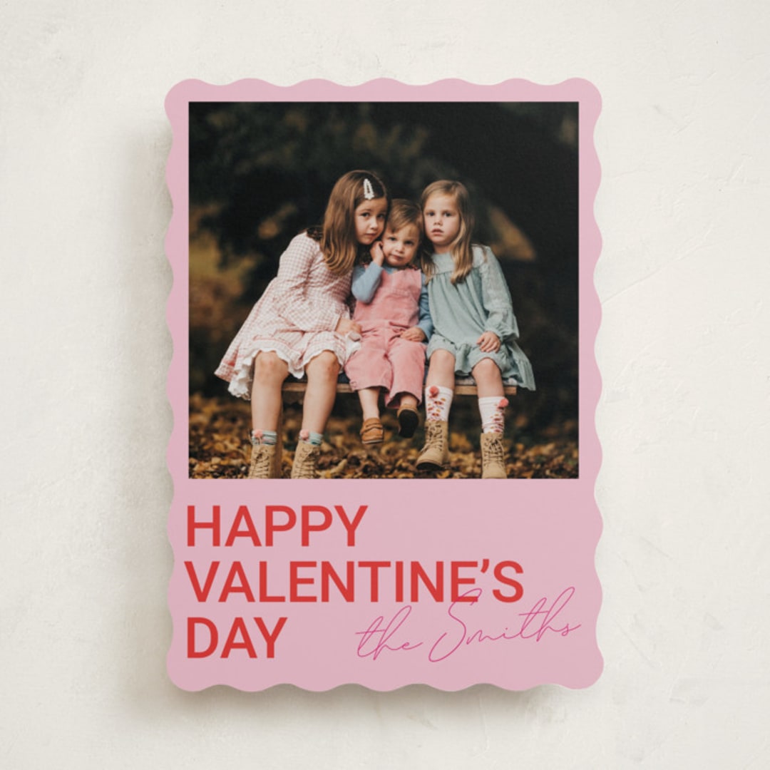 "valentine wishes" - Valentine's Day Cards in Rose by Cass Loh - Front