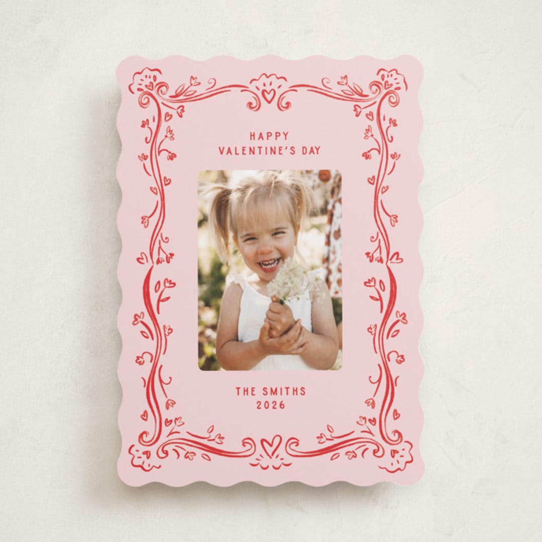 "bordon" - Valentine's Day Cards in Bloom by Pati Cascino - Front