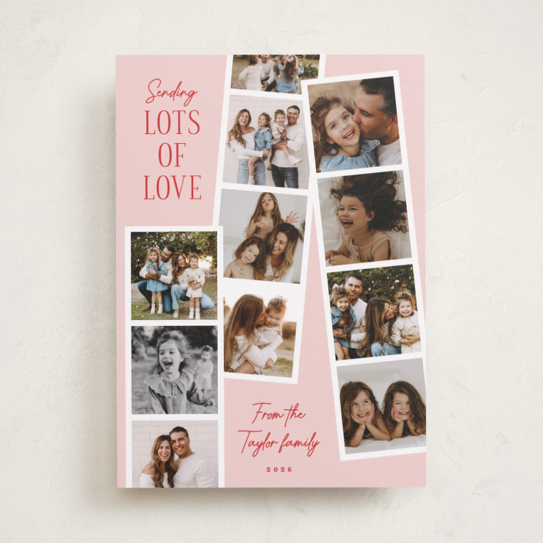 "Sending Lots of Love Photo Strips" - Valentine's Day Cards in Candy by Alethea and Ruth - Front