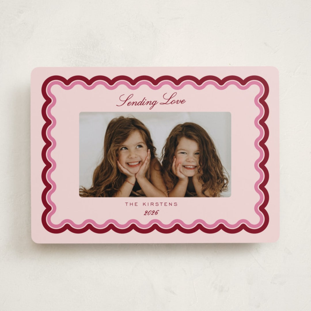 "Curvy Love" - Valentine's Day Cards in Bloom by Pati Cascino - Front