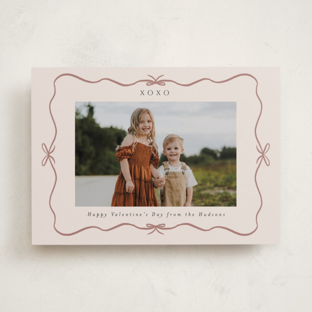 "Smitten" - Valentine's Day Cards in Petal by Nicoletta Savod - Front