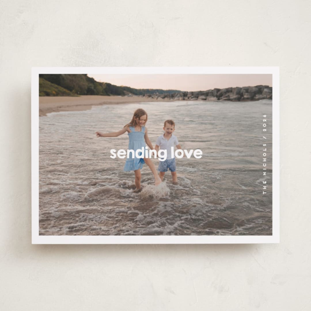 "frolicsome" - Valentine's Day Cards in Vanilla by Snow and Ivy - Front