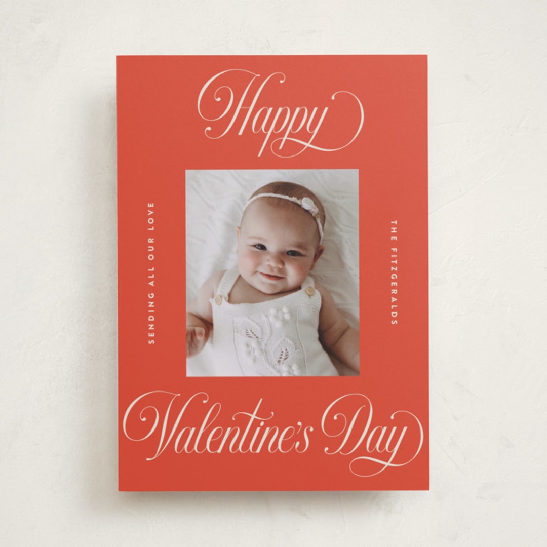 "Pretty script" - Valentine's Day Cards in Apple by Jackie Crawford - Front