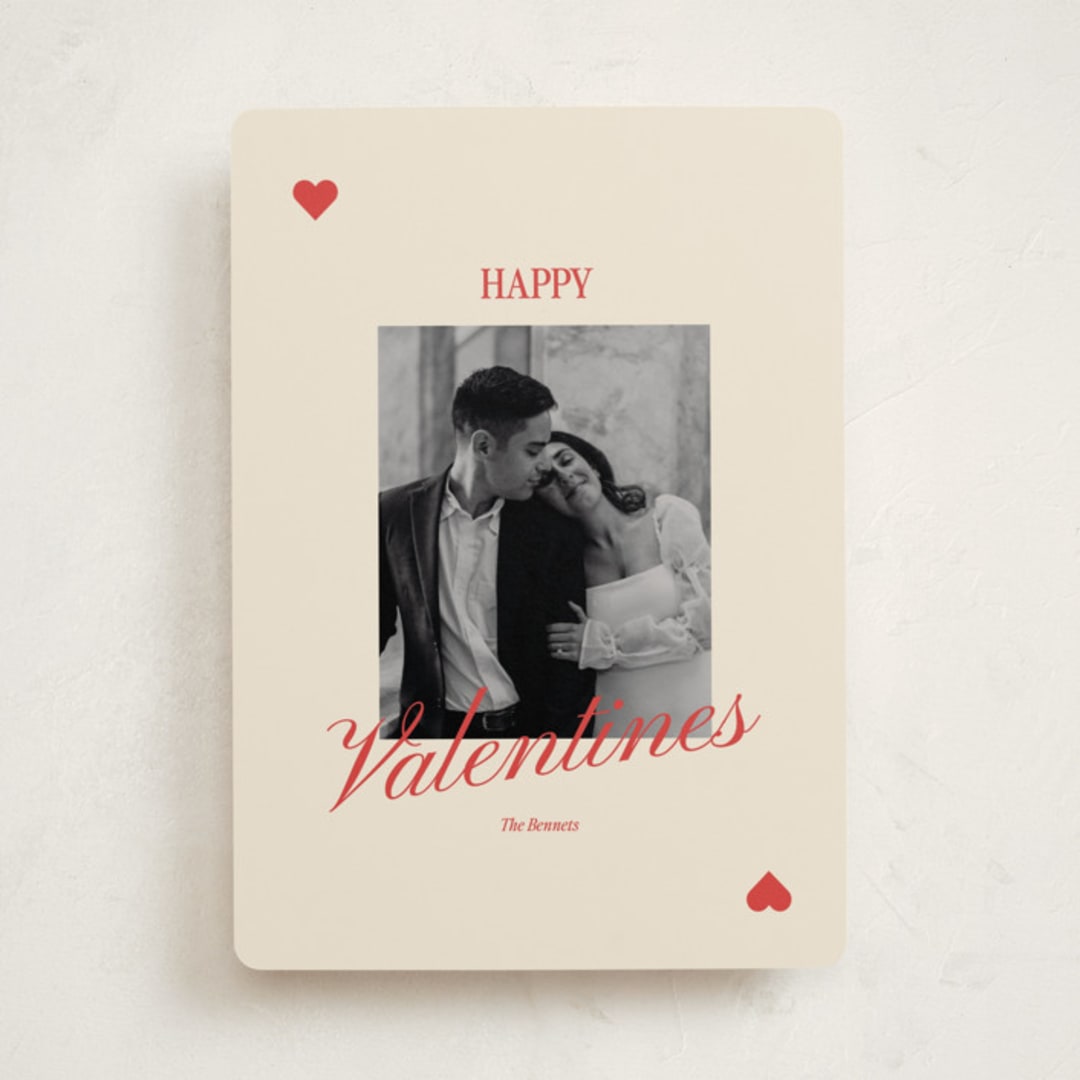 "Lucky" - Valentine's Day Cards in Champagne by Helena Vitto - Front
