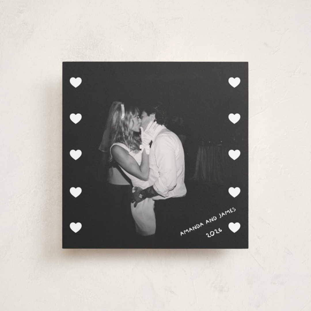 "Wrapped in Hearts" - Valentine's Day Cards in Moon by Lucila Naves - Front