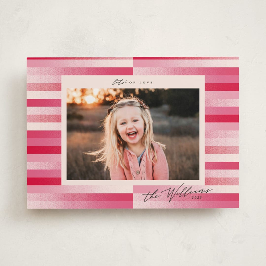 "shimmering love" - Valentine's Day Cards in Blush by Vivian Yiwing - Front