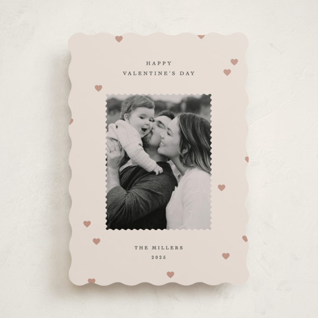 "soft & sweet" - Valentine's Day Cards in Powder by Sumak Studio - Front