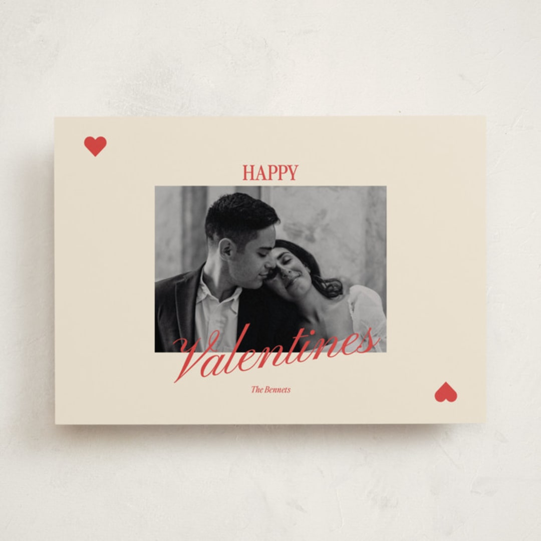"Lucky" - Valentine's Day Cards in Champagne by Helena Vitto - Front