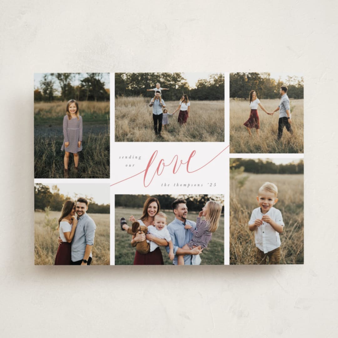 "Fun Times" - Valentine's Day Cards in Blush by Abi de Leon - Front