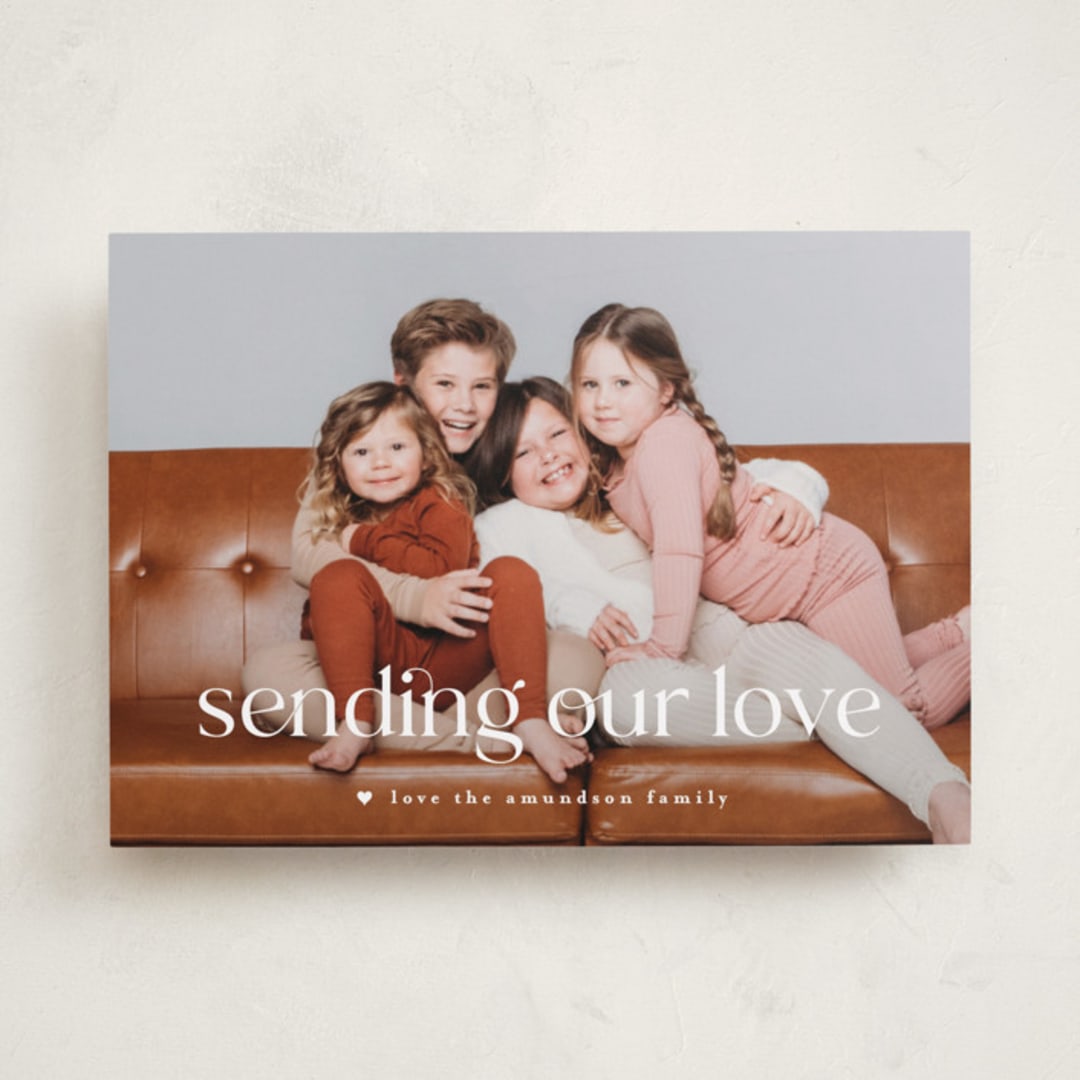 "Understated" - Valentine's Day Cards in Icing by Leah Ragain - Front