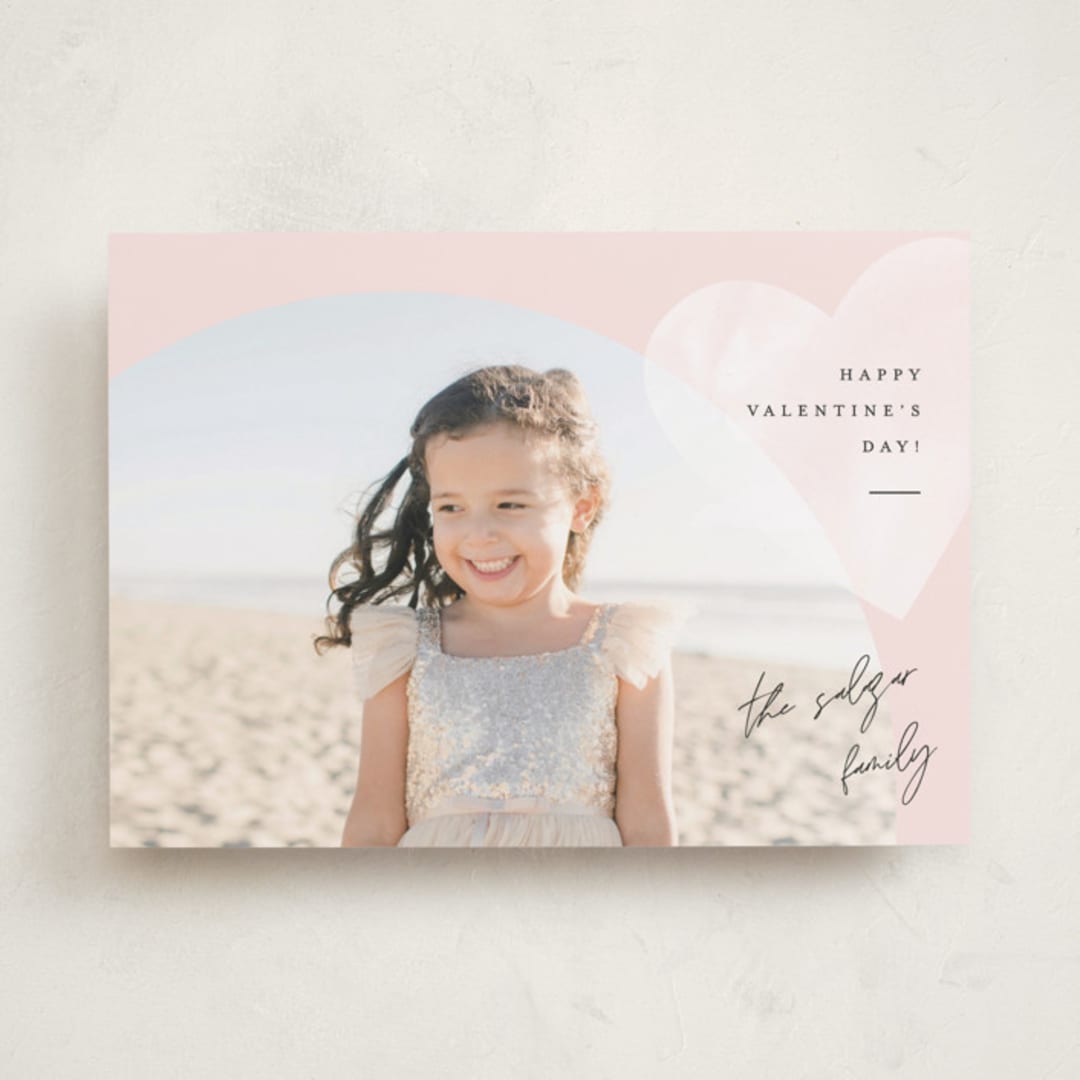 "Tinted" - Valentine's Day Cards in Bubblegum by Pixel and Hank - Front