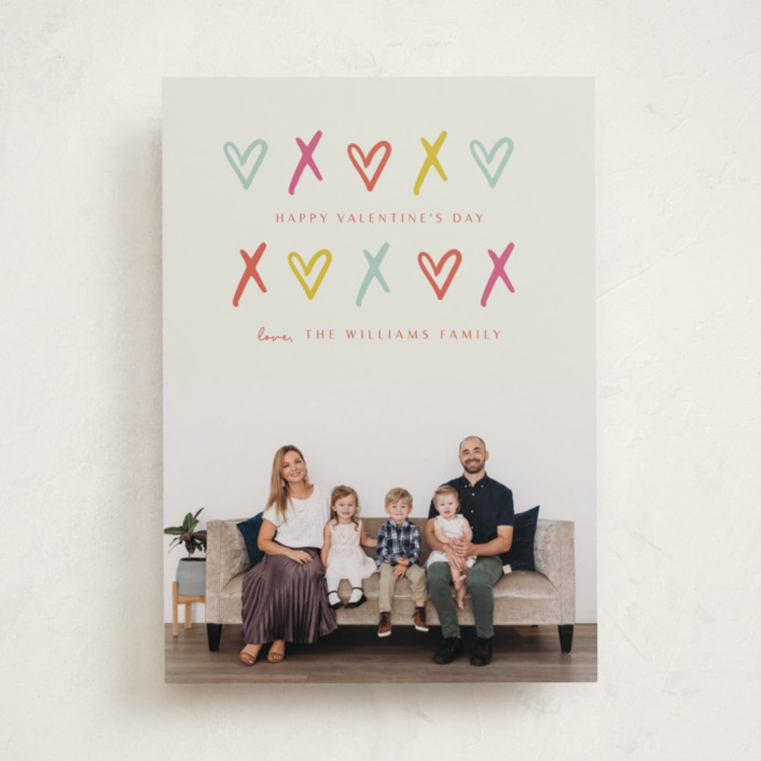 "love and hugs to you" - Valentine's Day Cards in Confetti by Leah Ragain - Front