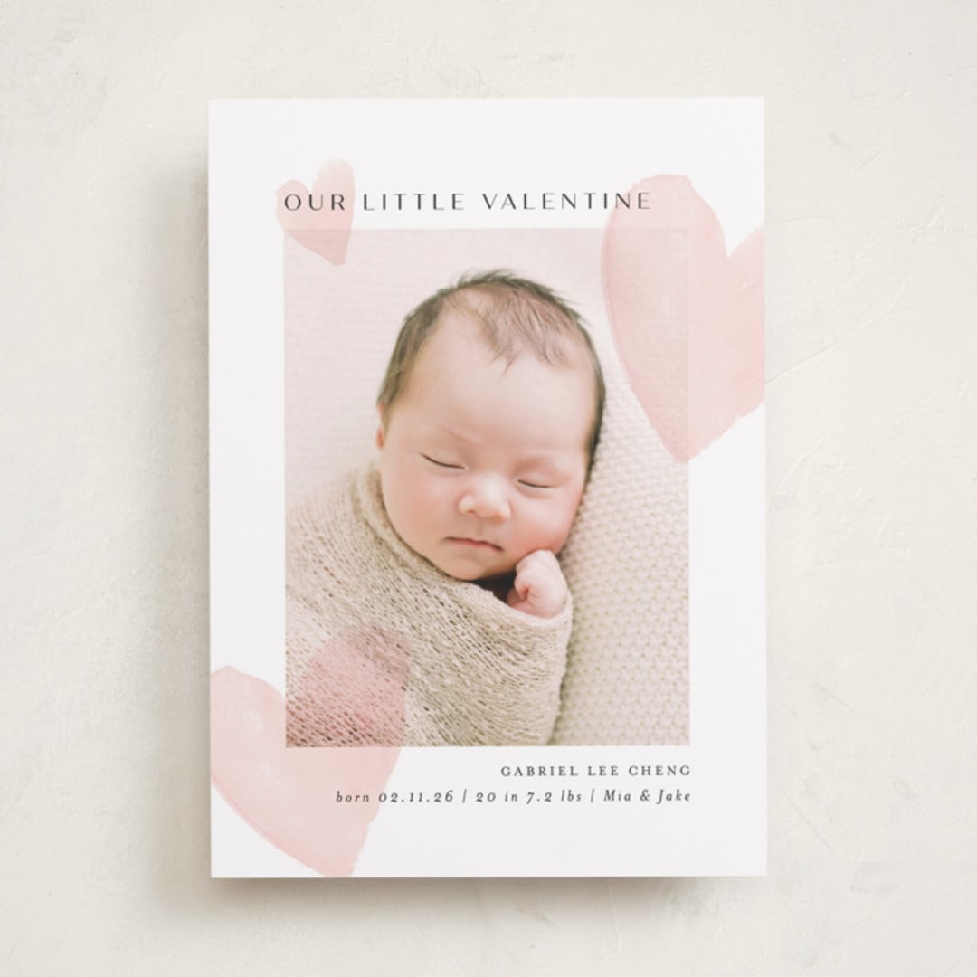 "Sheer Love Hearts" - Valentine's Day Cards in Petal by Iveta Angelova - Front