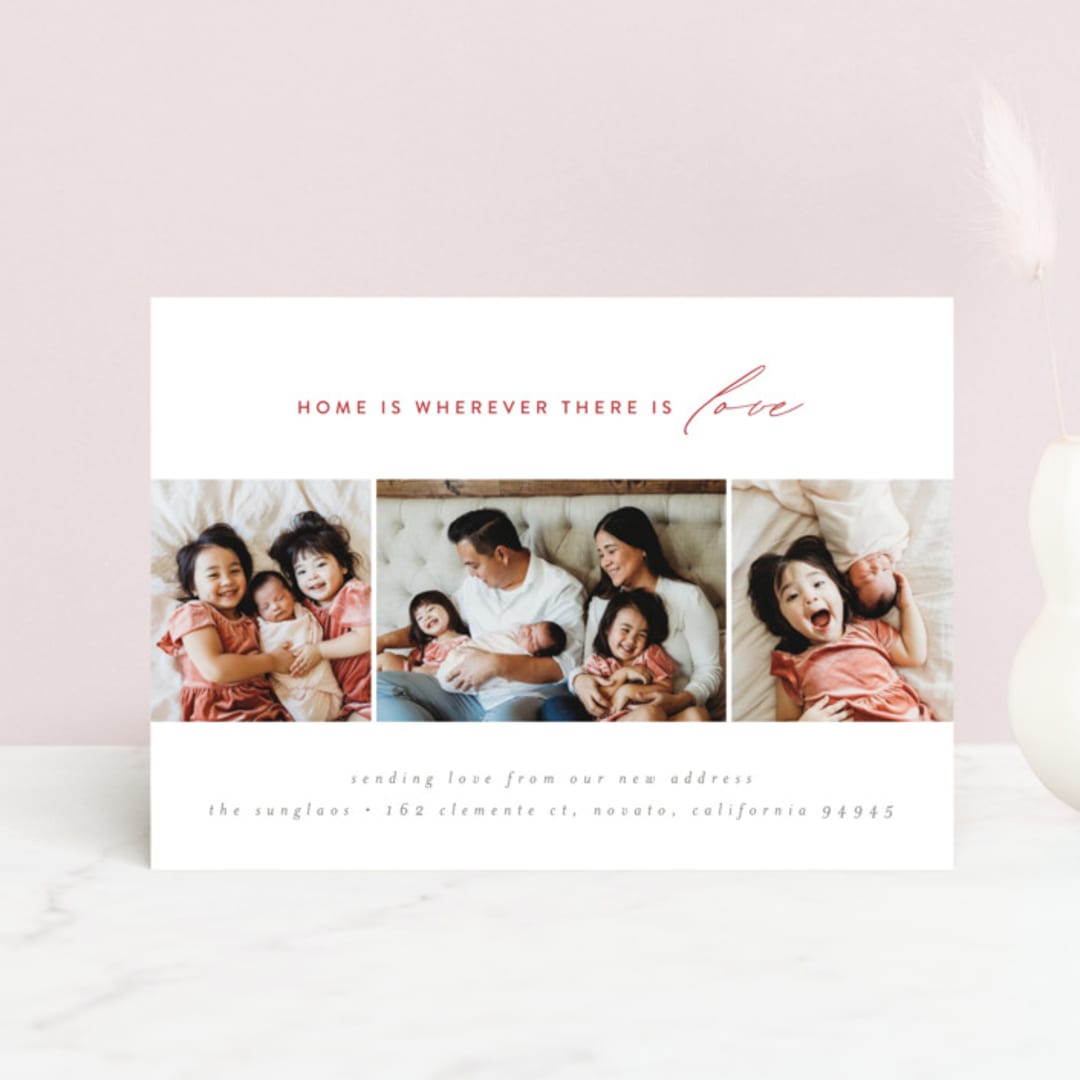 "Letter of Love" - Valentine's Day Cards in Heart by Jen Banks - Front
