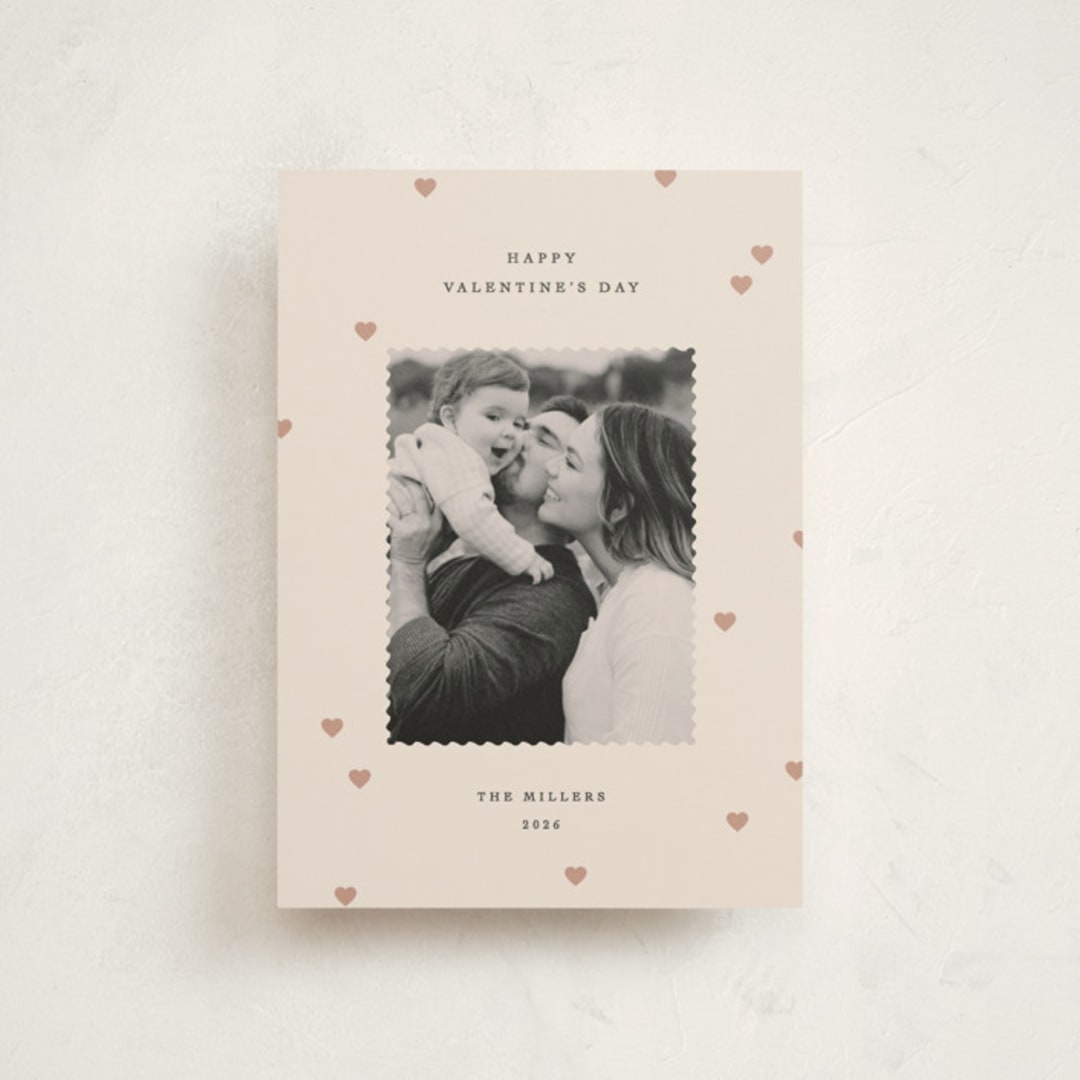 "soft & sweet" - Valentine's Day Cards in Powder by Sumak Studio - Front