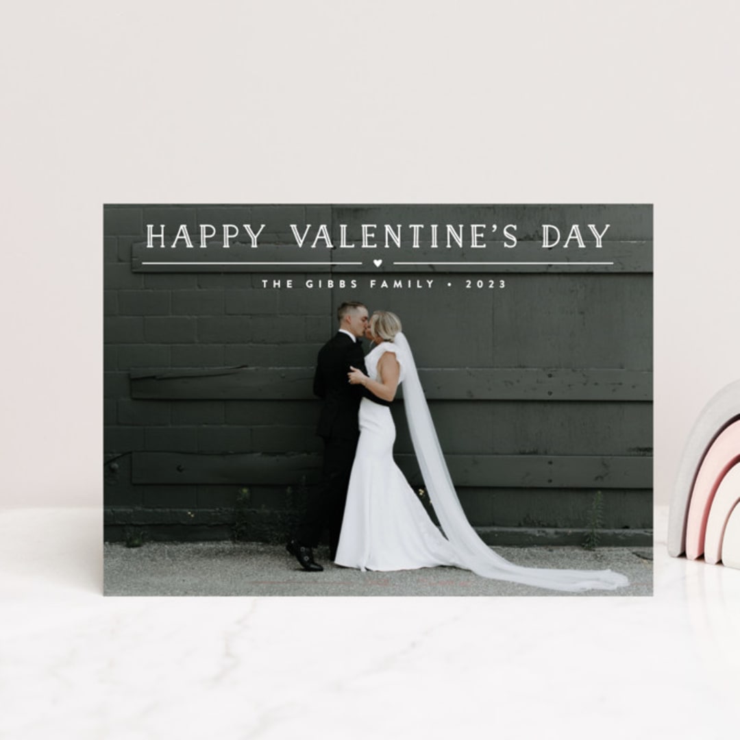 "Height of Happiness" - Valentine's Day Cards in Snowfall by Carolyn MacLaren - Front