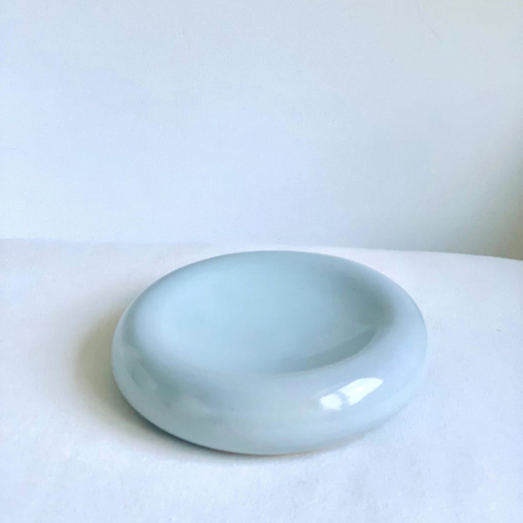 "Raindrop Catchall" - Vanity Trays and Dishes in blue by Cloude Made