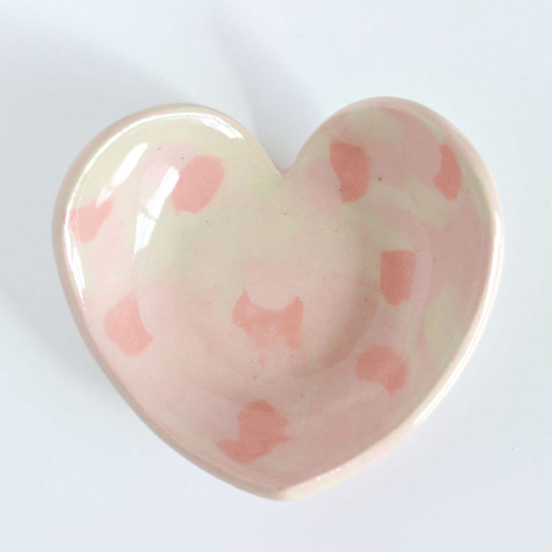 Big Terrazzo Heart Ring Dish