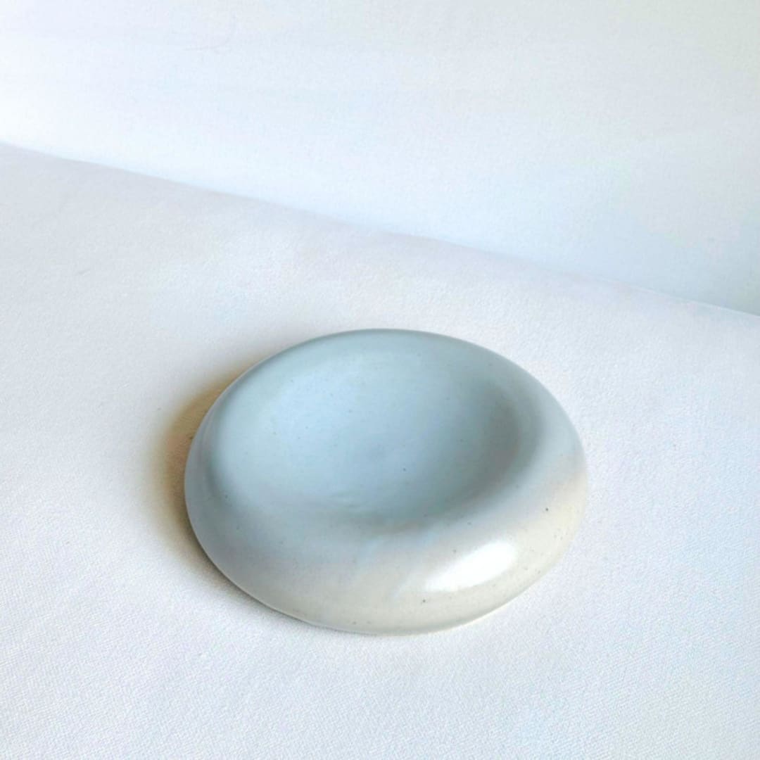 "Tidal Wave Catchall" - Vanity Trays and Dishes in blue by Cloude Made