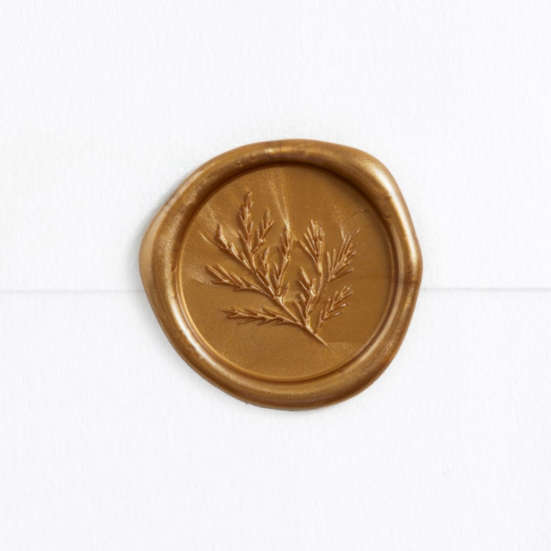 Pine Sprig in Gold (pack of 25)
