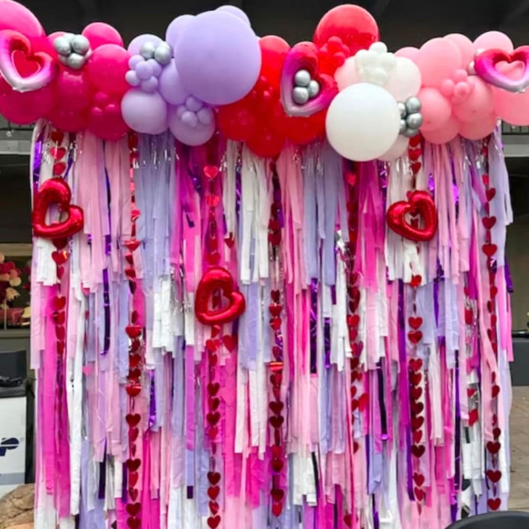 Valentine backdrop