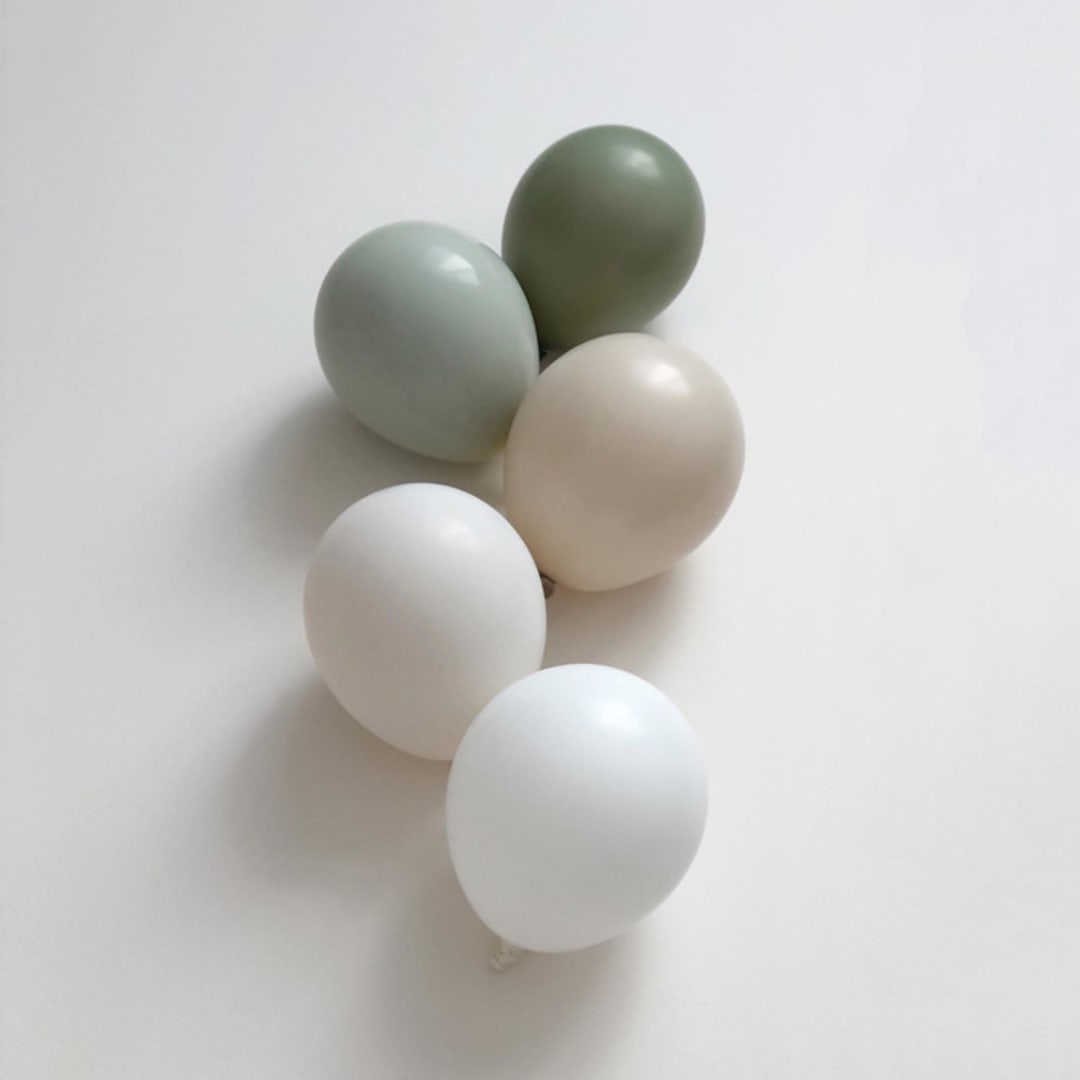 "Olive You Balloon Garland Luxury Kit (10-12ft)" - Balloons in multicolorassorted-colors by PopFestCo